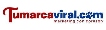 Logotipo de tumarcaviral.com, agencia de marketing digital en Colombia